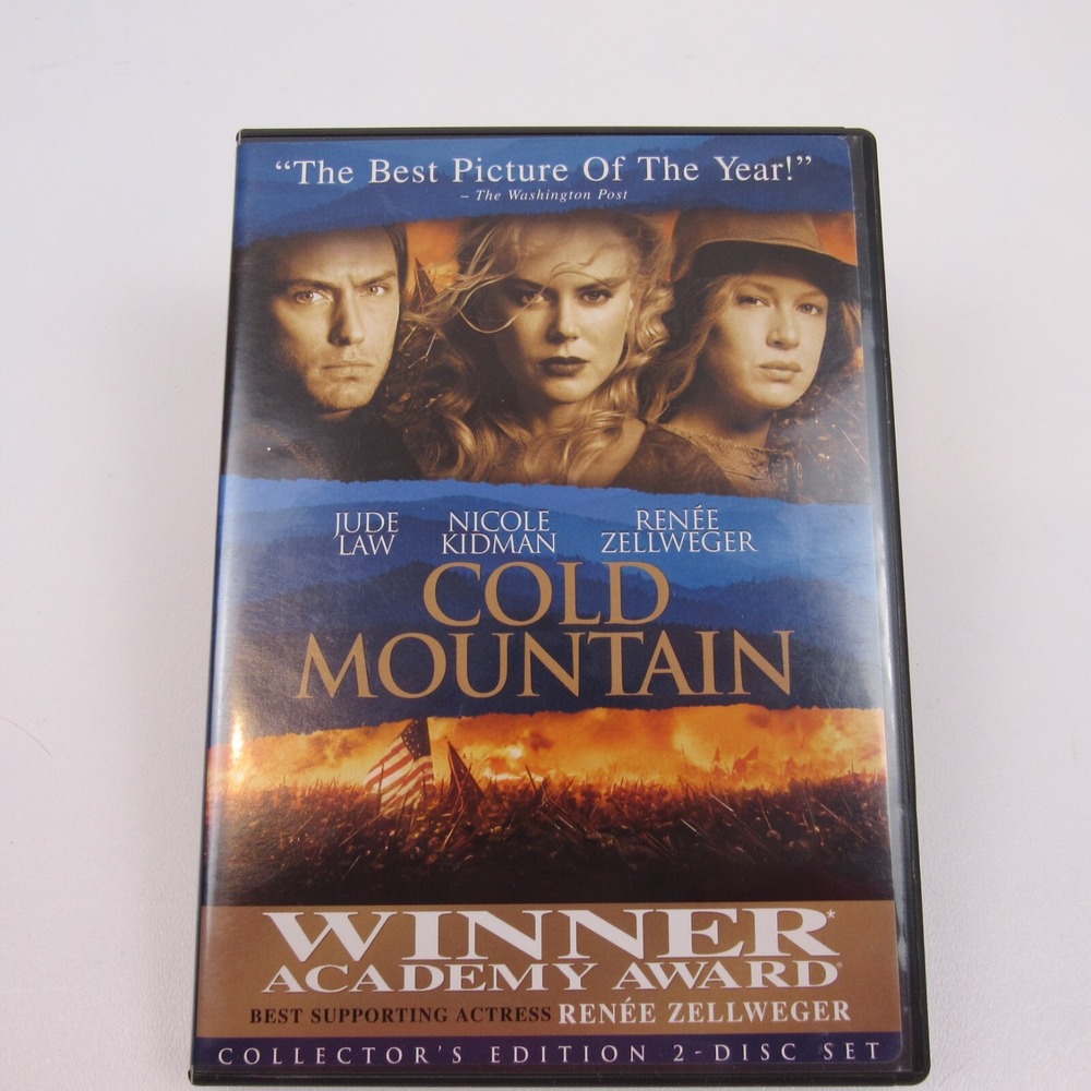 Cold Mountain, DVD 2003 2‎ Disc Collectors Edition WideScreen, Nicole Kidman